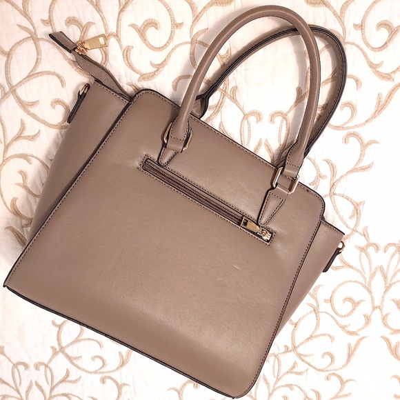 Women's Elegant Faux Leather Zipper Shoulder Bag - Picture 2 of 9